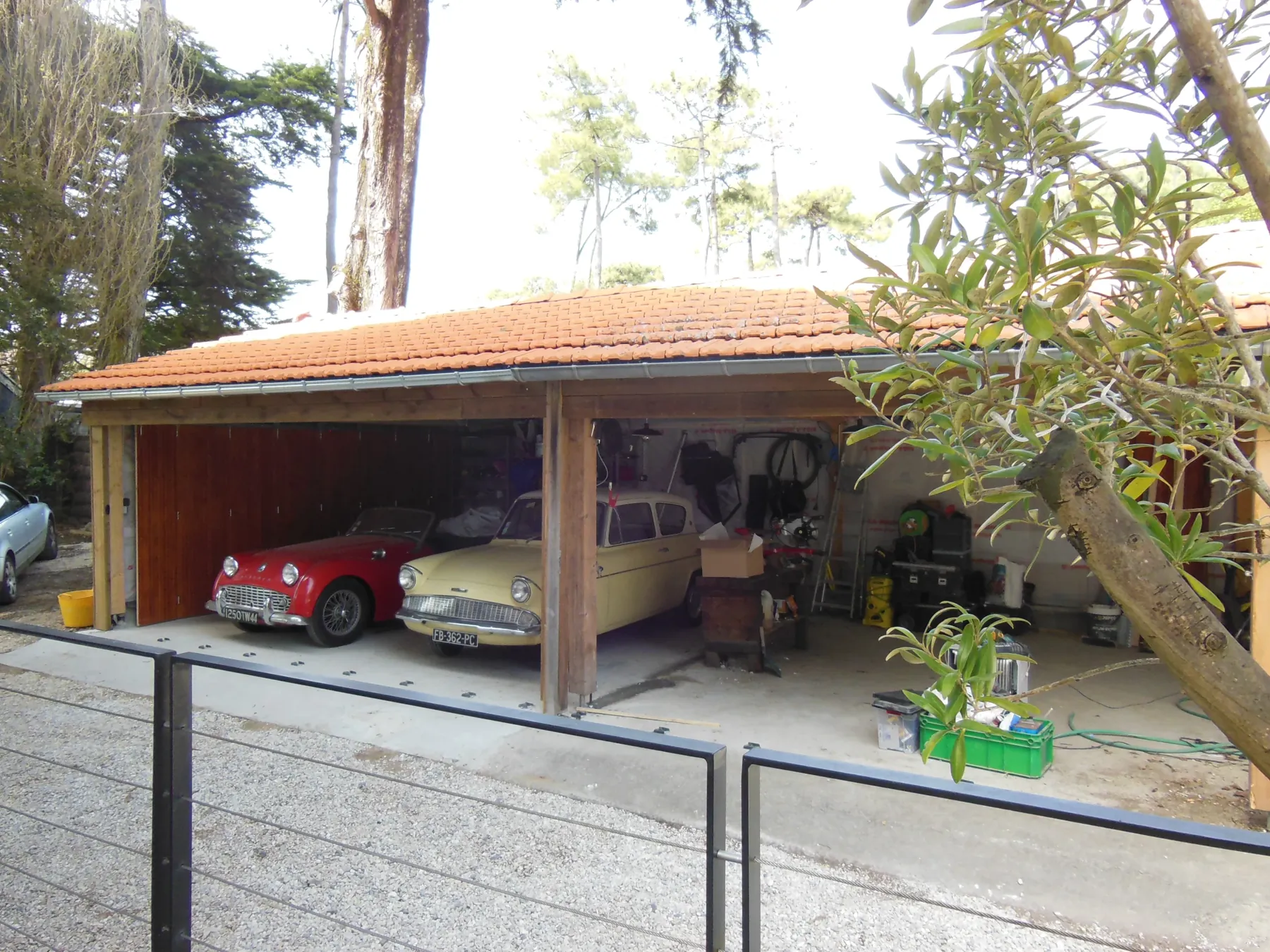 Garage et dalle béton