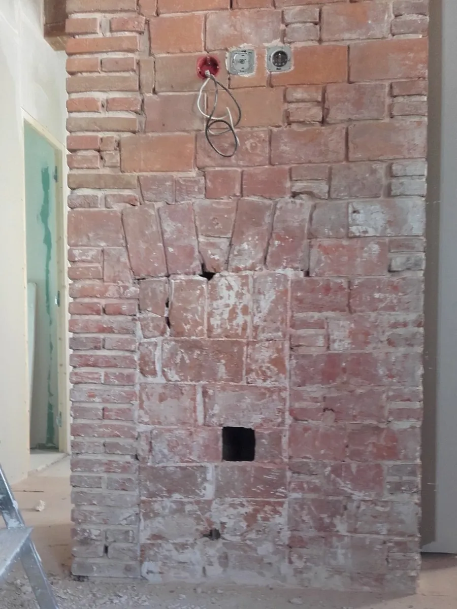 Avant : Cloison & brique apparente